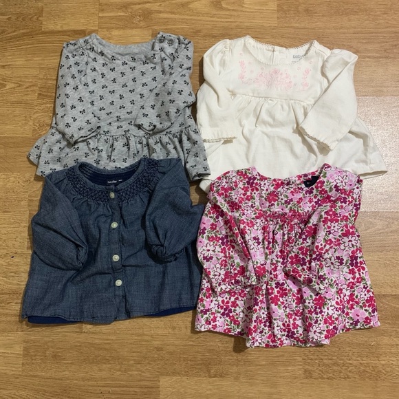 Baby Gap Long Sleeves Lot 3-6 months - Picture 1 of 5